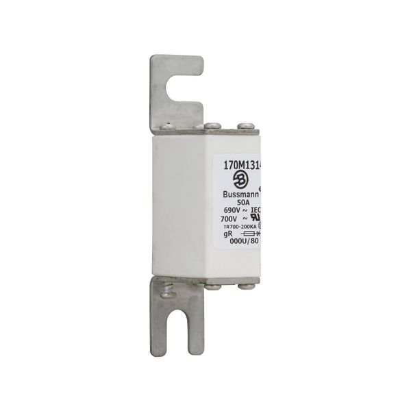 Fuse-link, high speed, 20 A, AC 690 V, DIN 000, 21 x 40 x 100 mm, gR, DIN, IEC, single indicator image 27