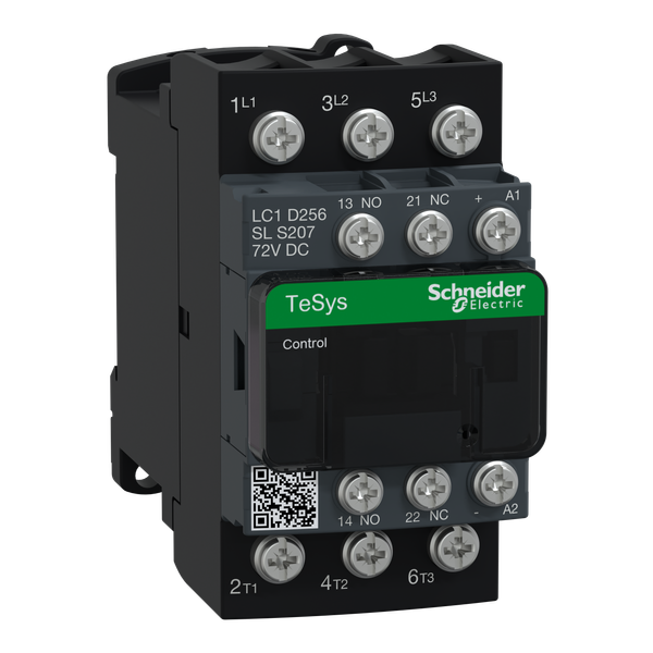 TeSys Deca contactor S207 - 3P (3NO) AC-3/AC-3e 25A =440V - coil 72V DC low image 4