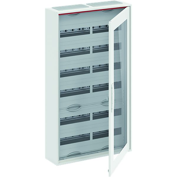 CA26VT ComfortLine Compact distribution board, Surface mounting, 144 SU, Isolated (Class II), IP44, Field Width: 2, Rows: 6, 950 mm x 550 mm x 160 mm image 1