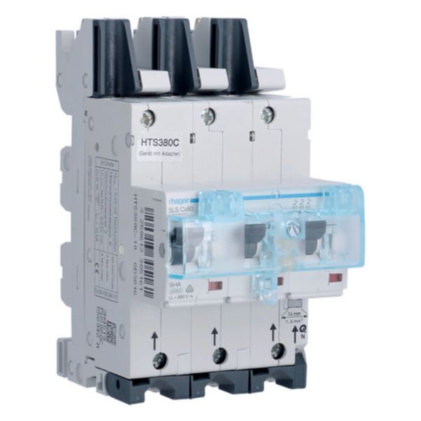 SLS switch 3-pole Cs characteristic 80A for busbar QuickConnect image 1