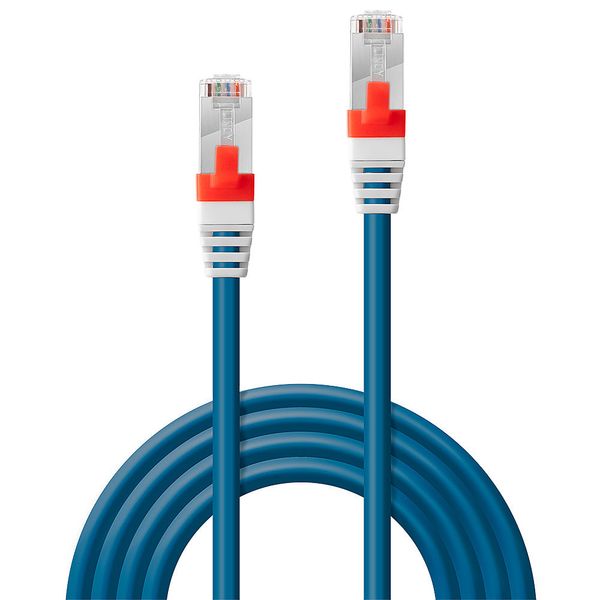 7.5m Cat.6A S/FTP LSZH Network Cable, Blue (Fluke Tested) RJ45, M/M, 500MHz, Copper, 26AWG image 2