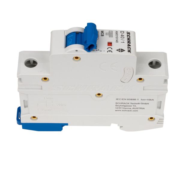 Miniature Circuit Breaker (MCB) AMPARO 10kA, D 40A, 1-pole image 5