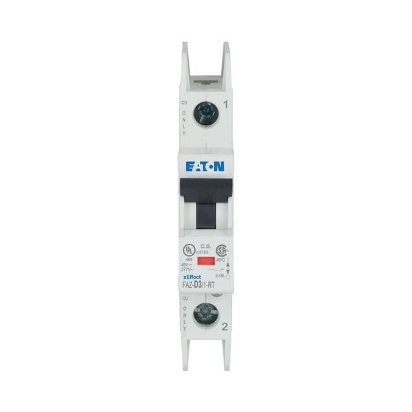 Miniature circuit breaker (MCB), 3 A, 1p, characteristic: D image 14