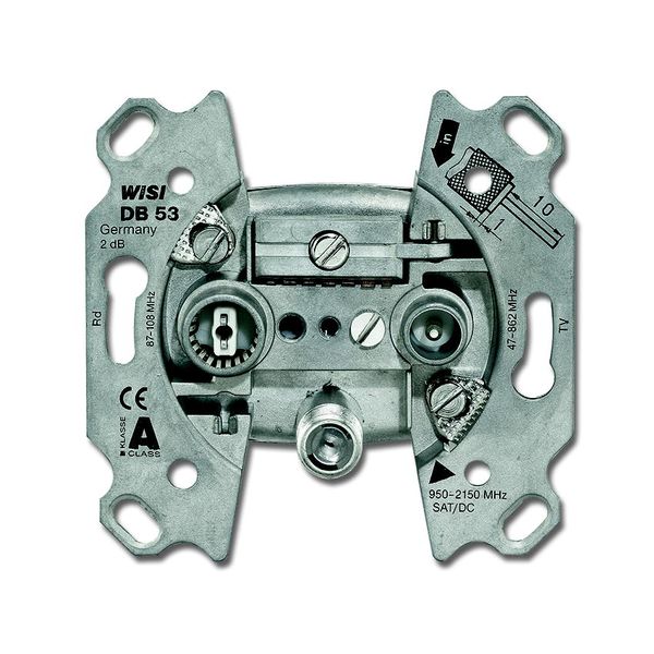 0232-101 Antenna socket insert TV / Radio / SAT End socket image 1