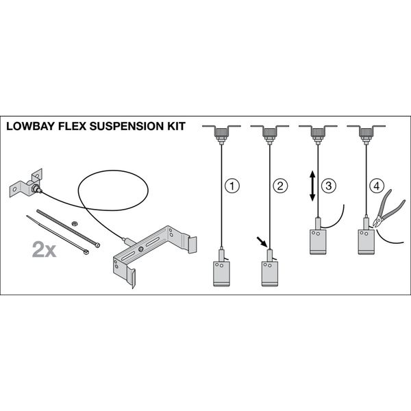 LOW BAY FLEX SUSPENSION KIT SUSPENSION KIT image 7