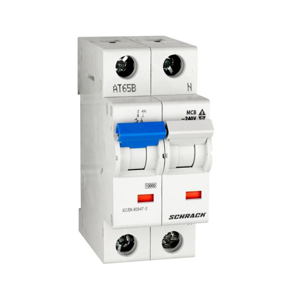 Miniature Circuit Breaker (MCB) C, 20A, 1+N, 40ø C, 10kA image 1