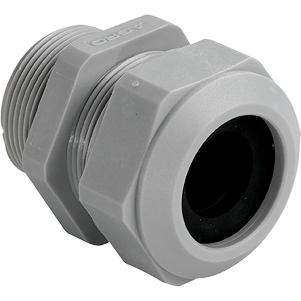 Cable gland Progress synthetic GFK Pg36 Dark grey RAL 7001 cable Ø 30.5-35mm image 1