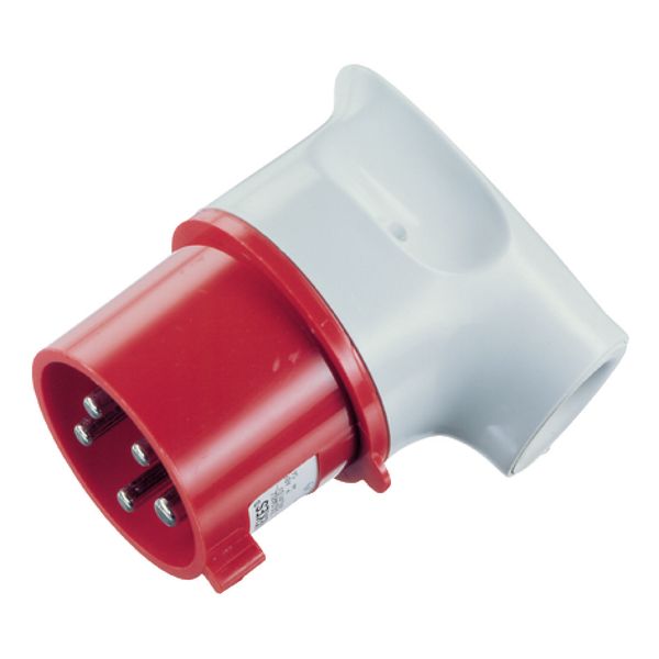 Angled plug, 32A5p6h400V, IP44 image 1