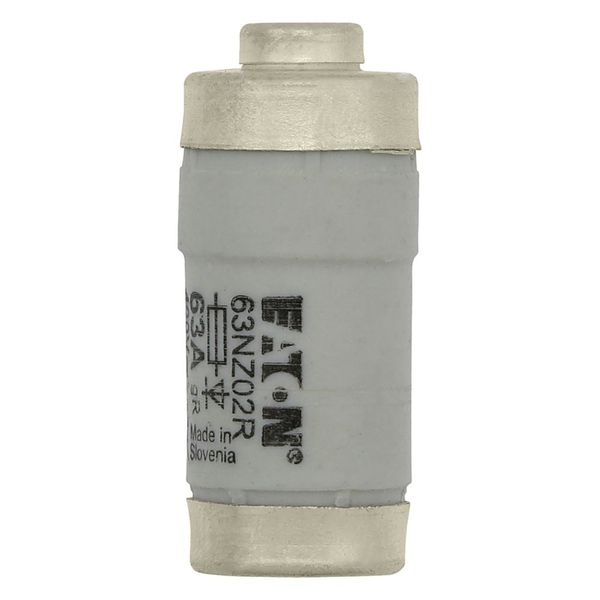 Fuse-link, LV, 63 A, AC 400 V, D02, aR, IEC, ultra rapid image 7