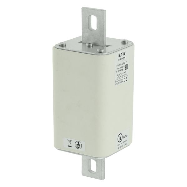 Fuse-link, high speed, 315 A, DC 1500 V, 3L, 75 x 205 mm, gPV, IEC, UL, without indicator, bolted contacts image 10