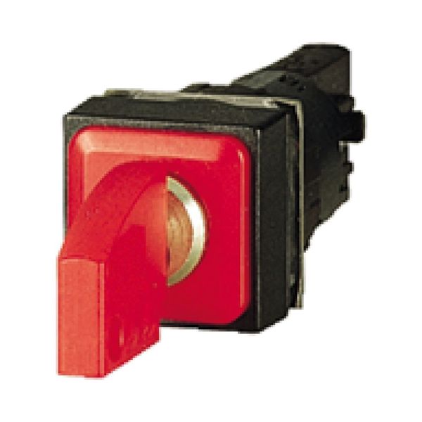 Key-operated actuator, 3 positions, red, momentary image 3