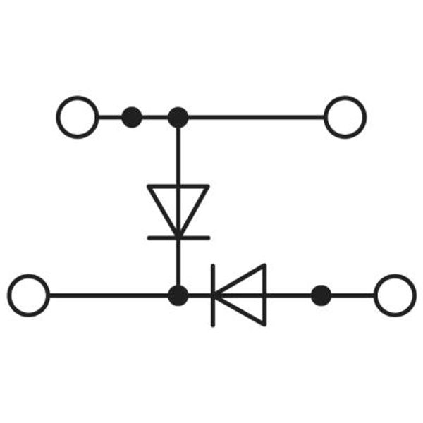 Diode terminal blocks STTB 2,5-2DIO/O-UL/UR-UL image 2