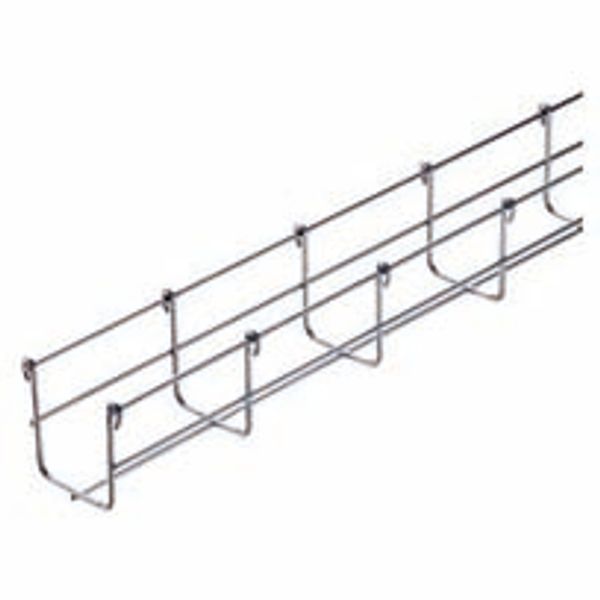 GALVANIZED WIRE MESH CABLE TRAY BFR30 - LENGTH 3 METERS - WIDTH 150MM - FINISHING: EZ image 2