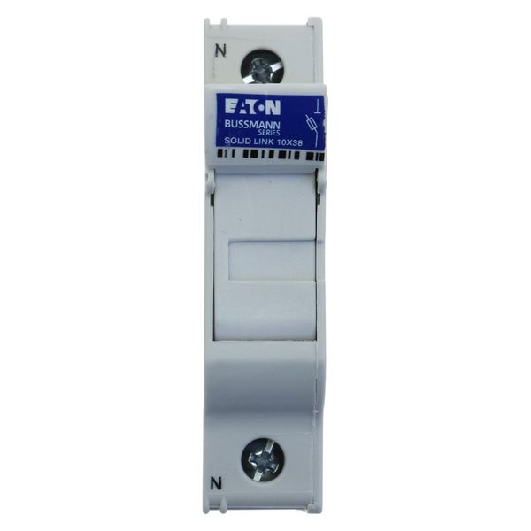 Fuse-holder, LV, 32 A, AC 690 V, 10 x 38 mm, neutral only, UL, IEC, DIN rail mount image 28