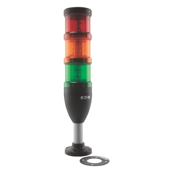 Complete device, red-orange-green, LED, 24 V, including base 100mm image 12