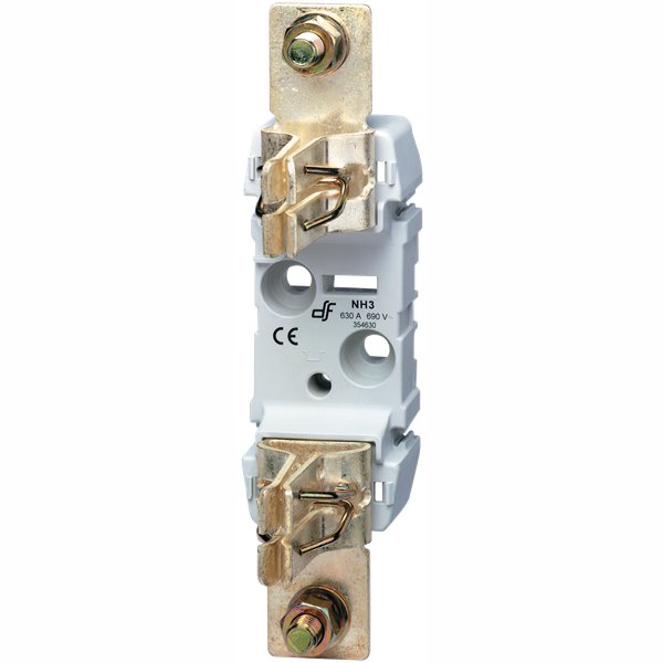 Fuse base for fuses without a striker T3 1P 630A DIN rail-mounted devi image 1