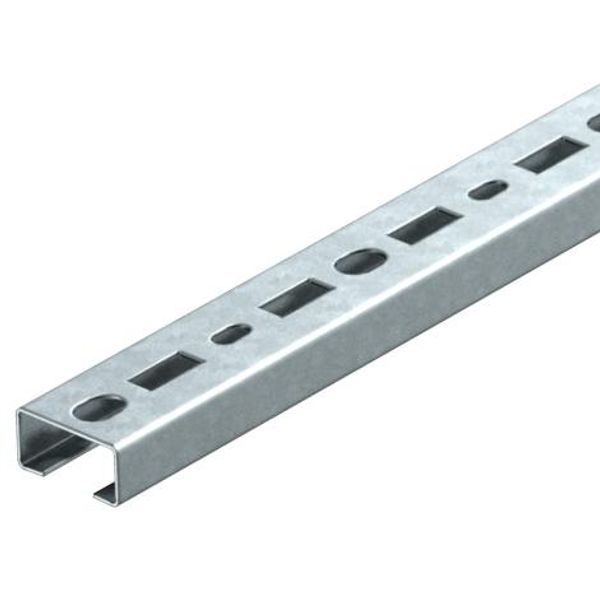 CMS3518P0200FT CMS3518 profile rail, slot 17 mm, FT, perforated image 1