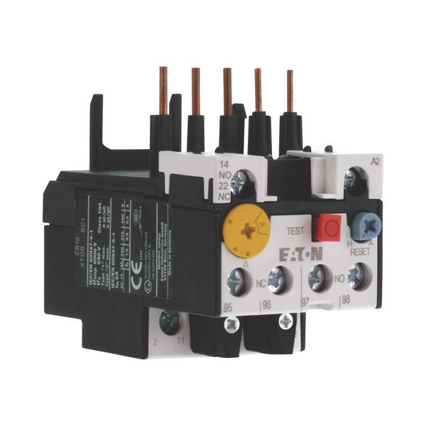 Overload relay, ZB12, Ir= 0.16 - 0.24 A, 1 N/O, 1 N/C, Direct mounting, IP20 image 9