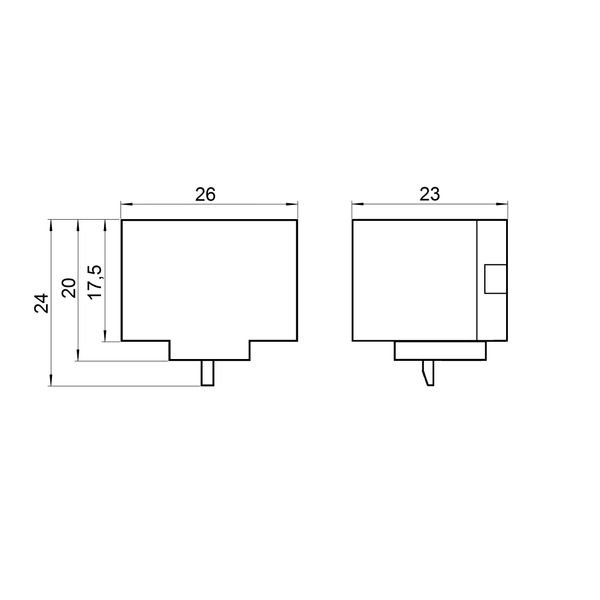 Varistor for contactor, series CUBICO Classic 24 - 48V AC/DC image 5