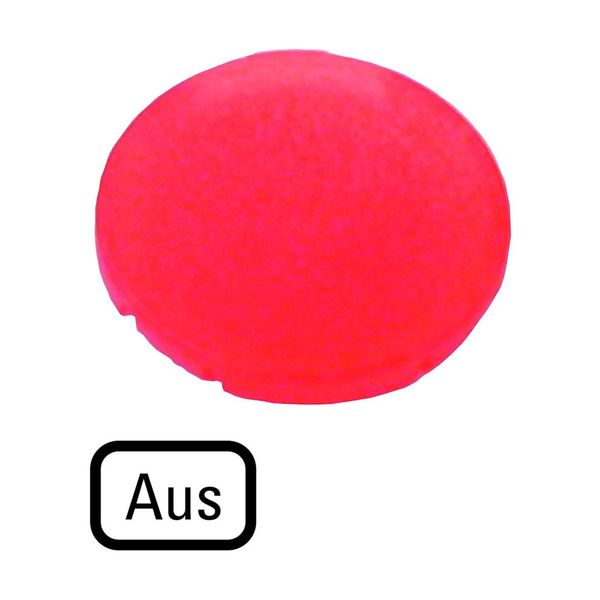 Button lens, flat red, AUS image 6