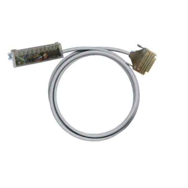 PLC-wire, Analogue signals, 25-pole, Cable LiYCY, 1 m, 0.25 mm² image 1