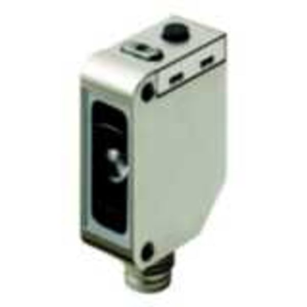 Registration mark sensor, rectangular housing, stainless steel, white image 2