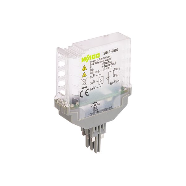 Solid-state relay module Nominal input voltage: 24 VDC Output voltage image 3