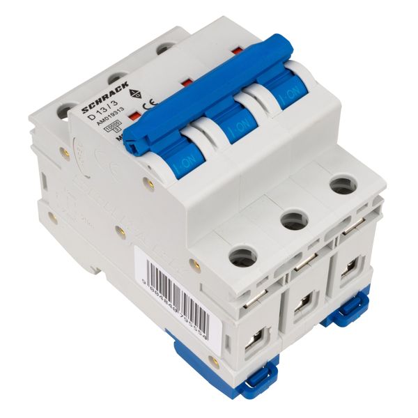 Miniature Circuit Breaker (MCB) AMPARO 10kA, D 13A, 3-pole image 5