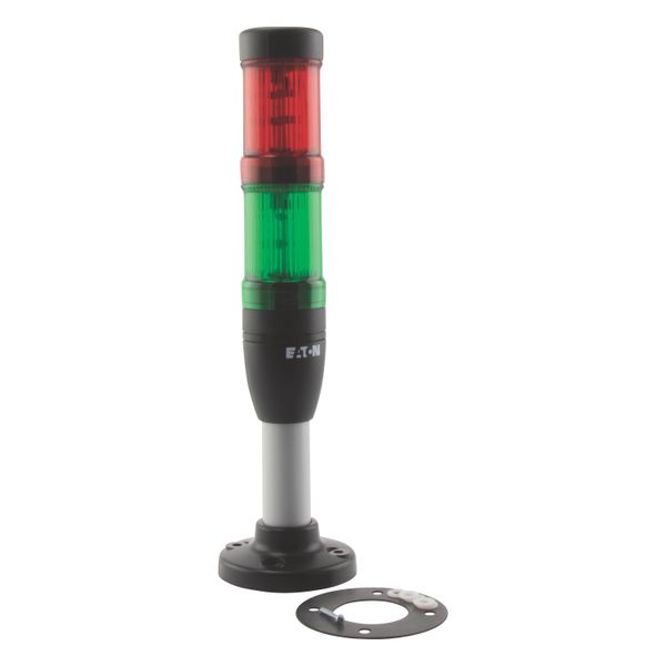 Complete device,red-green, LED,24 V,including base 100mm image 12