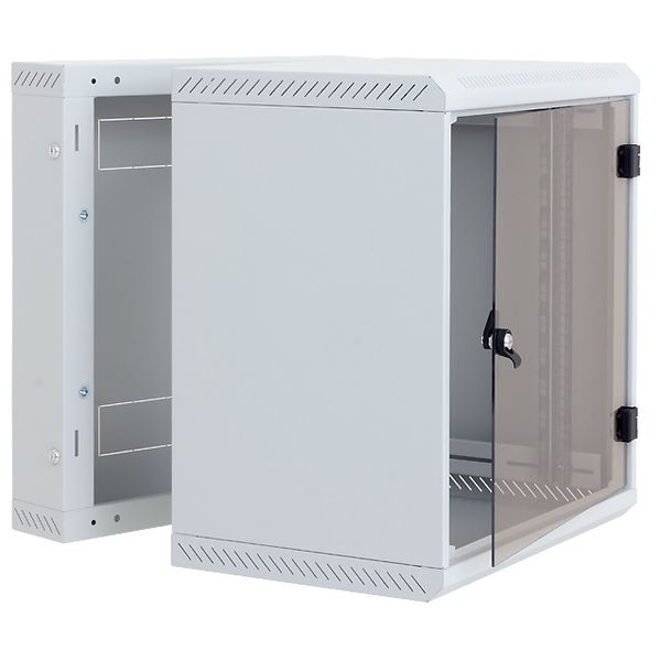 Network Enclosure Wall DW Dualbloc, W600xH500xD515, 19", 9U image 3