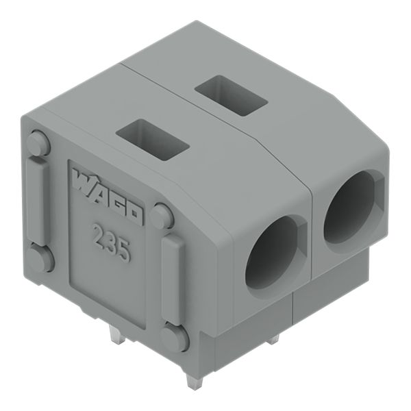 PCB terminal block 2.5 mm² Pin spacing 5/5.08 mm gray image 5