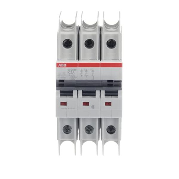 SU203M-K2 Miniature Circuit Breaker - 3P - K - 2 A image 7