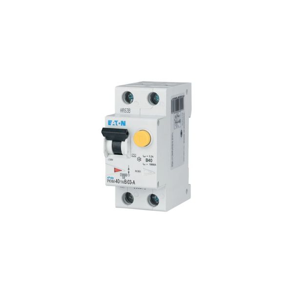 RCD/MCB combination, 40 A, 300 mA, MCB trip characteristic: B, 1p+N, RCD trip characteristic: A image 17