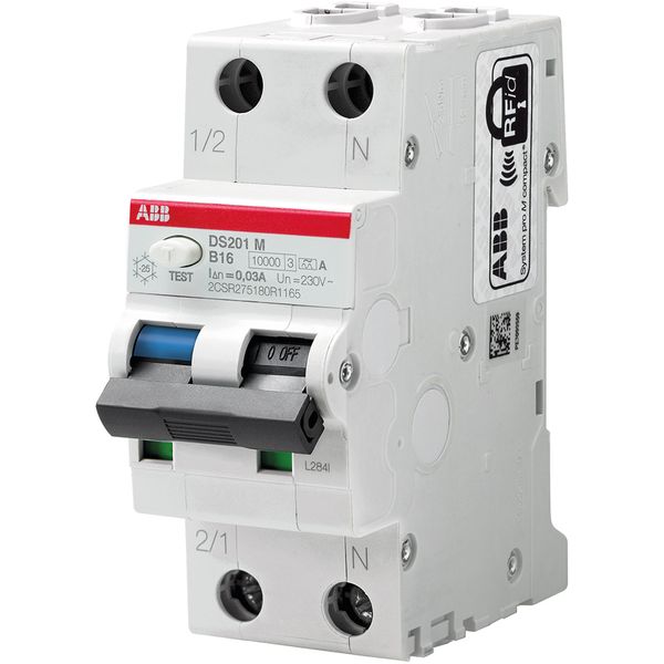DS201 M C10 A30 Residual Current Circuit Breaker with Overcurrent Protection image 1
