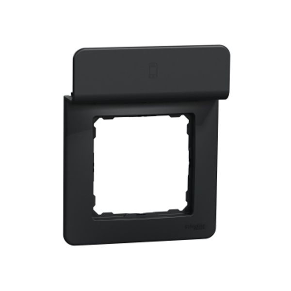 Sedna Design & Elements, Frame support for mobile 1 gang, professional, anthracite image 3