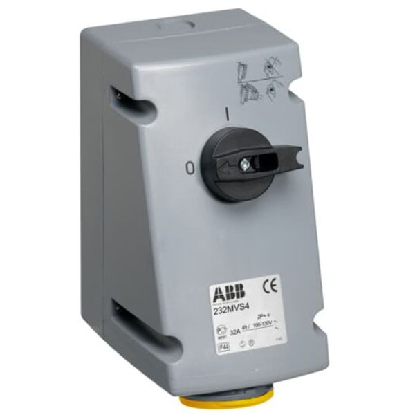 ABB330MI7WN Industrial Switched Interlocked Socket Outlet UL/CSA image 2