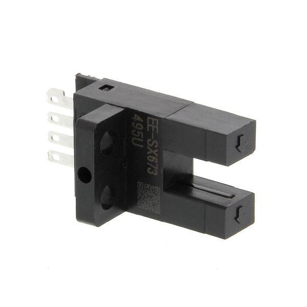 Photo micro sensor, slot type, close-mounting, L-ON, NPN, connector image 3