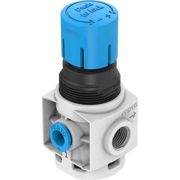 MS2-LR-QS6-D6-A8-B Pressure regulator image 1