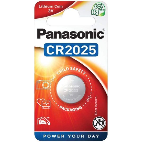 PANASONIC Lithium CR2025 BL1 image 1