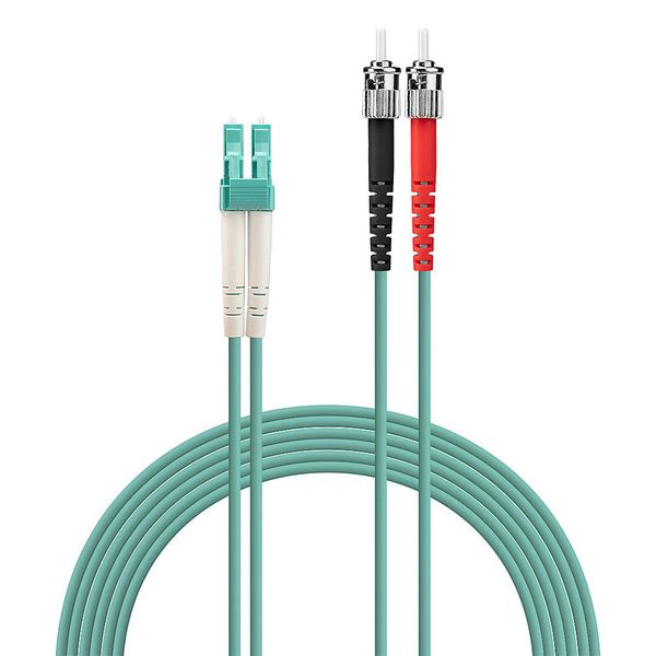 Fibre Optic Cable LC/ST OM3, 2m 50/125µm Multimode image 2