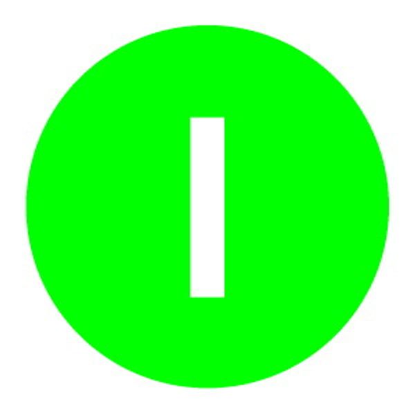 Button plate, mushroom green, I image 2