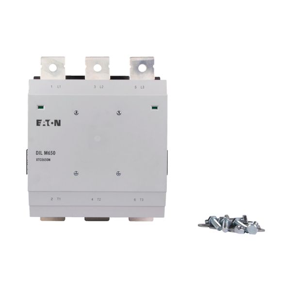 Contactor, 380 V 400 V 355 kW, 2 N/O, 2 NC, RAC 500: 250 - 500 V 40 - 60 Hz/250 - 700 V DC, AC and DC operation, Screw connection image 7
