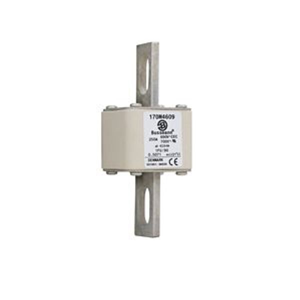 Fuse-link, high speed, 250 A, AC 690 V, size 1, 53 x 69 x 136 mm, aR, IEC, UL, no indicator, 90 mm centers image 3