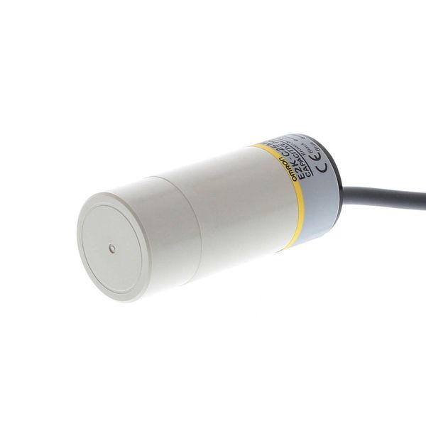 Proximity sensor, capacitive, 34 mm dia, unshielded, 25 mm, DC, 3-wire image 1