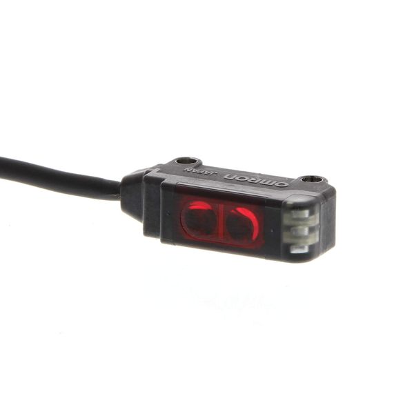 Photoelectric sensor,diffuse, 5-15mm, DC, 3-wire, NPN, dark-on, side-v image 2