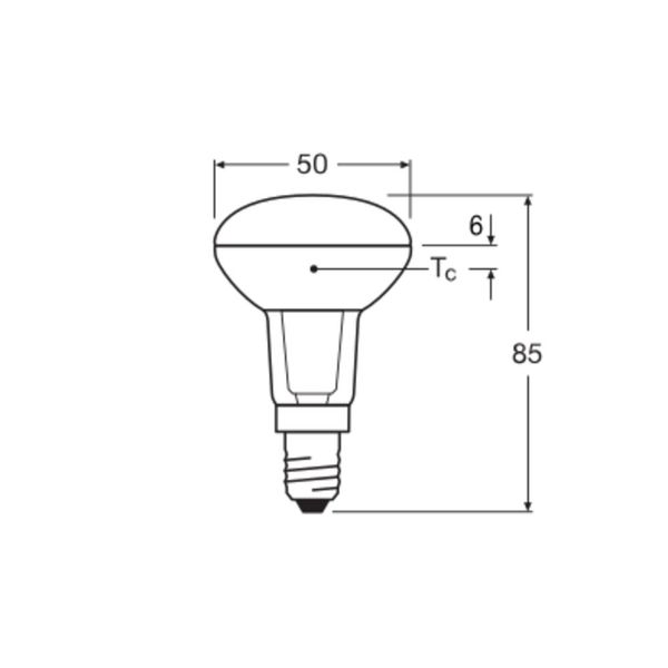 LED R50 S 4.8W 927 E14 image 7