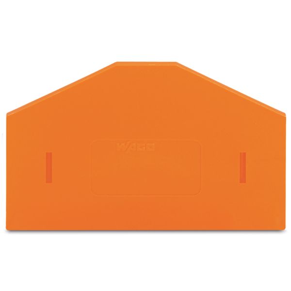 Separator plate 2 mm thick oversized orange image 3