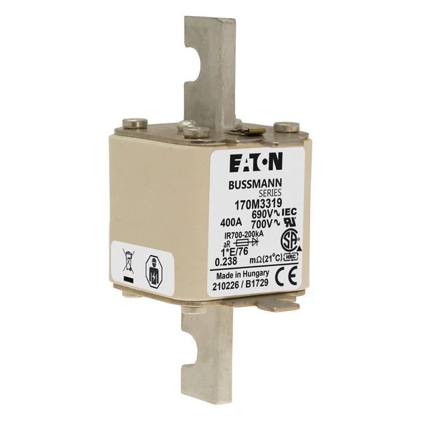 400A 690V IEC 1*E/76 aR HS FUSE image 8