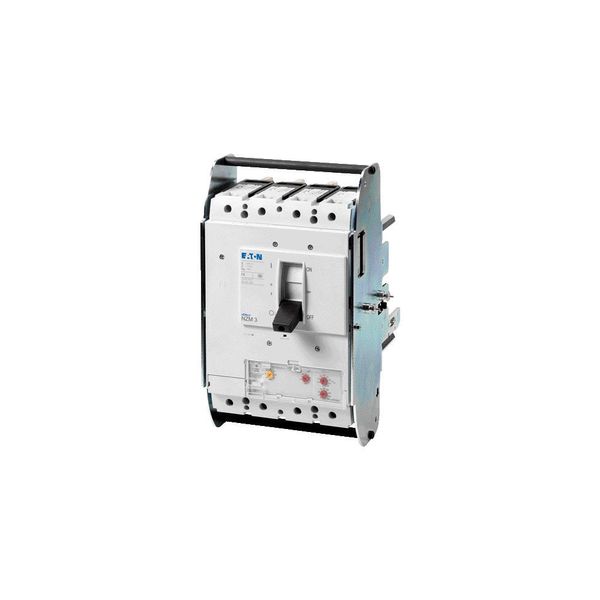 Circuit-breaker 4-pole 400A, system/cable protection+earth-fault prote image 3