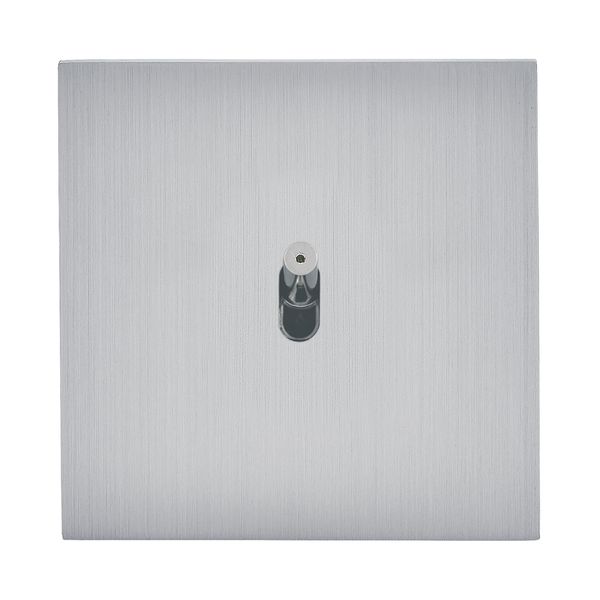 Art d'Arnould universe Epure two-way switch or light switch - brushed steel image 1